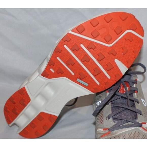 NIB ON CLOUD MEN'S CLOUDSURFER TRAIL ATHLETIC SNEAKERS FOSSIL/IVORY NIB - Picture 8 of 8